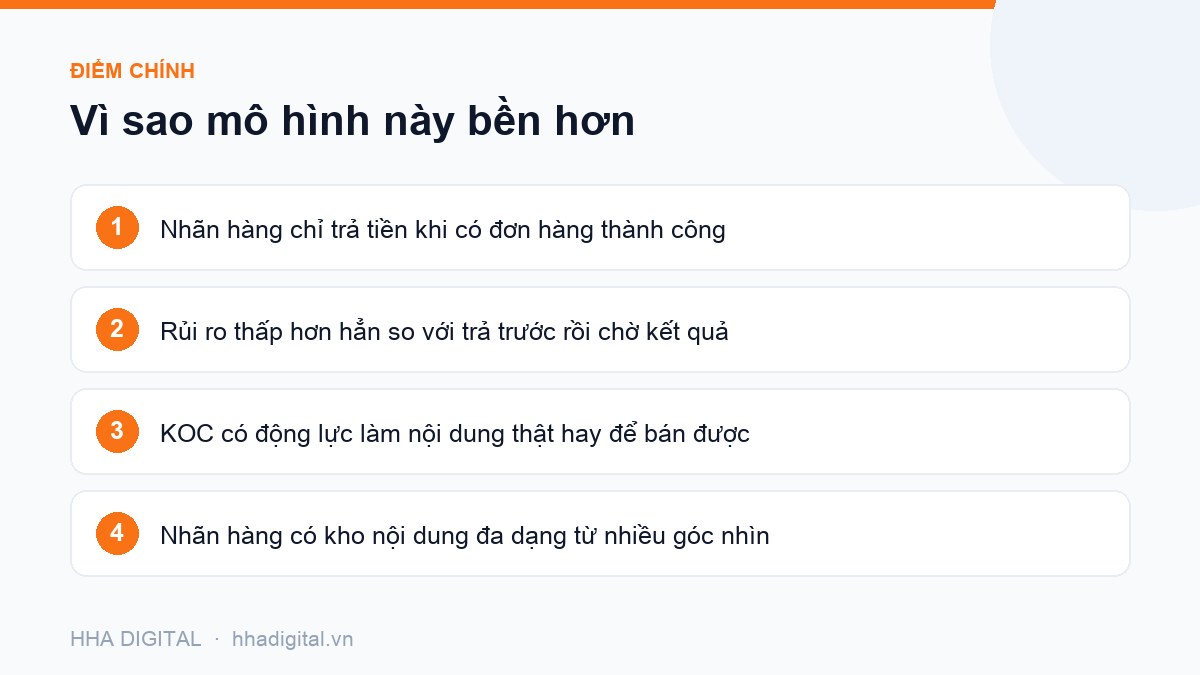 Đồ hoạ điểm chính: Vì sao mô hình này bền hơn